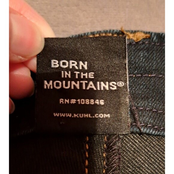 Kuhl Pants Women's 2 Short Skinny Navy-Blue Contour Stretch Waist Ankle Neutral - Picture 11 of 16